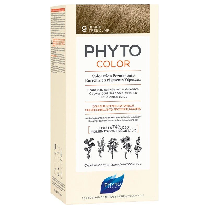 Phyto Color 9 Very Light Blonde 1 Phyto Color 9 Very Light Blonde