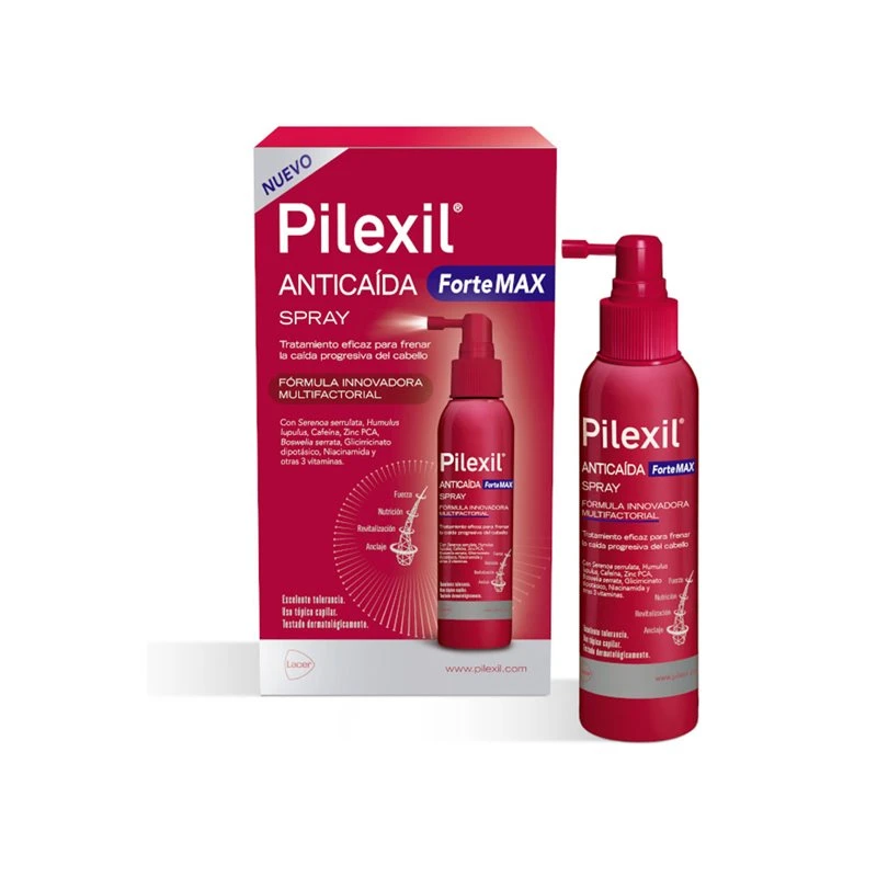 Pilexil Anticaida Forte MAX Spray 120 Ml 1 Pilexil Anticaida Forte MAX Spray 120 Ml