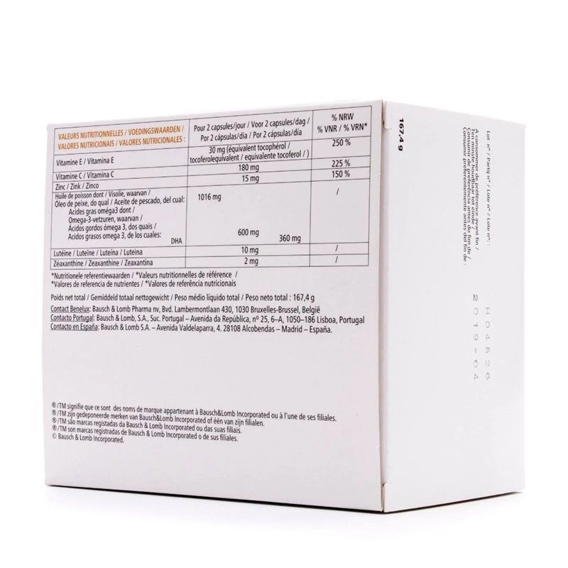 Bausch & Lomb Preservision 3 180 Capsulas 2 Bausch & Lomb Preservision 3 180 Capsulas - Imagen 2