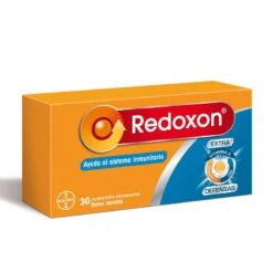 Redoxon Extra Defensas Vit C,D Y Zinc 30 Comp Efervescentes Naranja