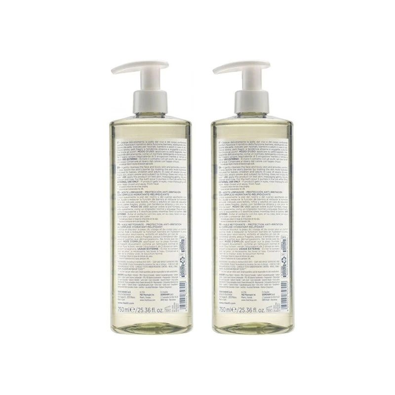 Rilastil Pack Xerolact Aceite Limpiador Protector 2x750 Ml 2 Rilastil Pack Xerolact Aceite Limpiador Protector 2x750 Ml - Imagen 2