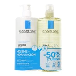 LA ROCHE-POSAY La Roche Posay Lipikar Leche Corporal 750Ml + Aceite Lavante Ap+ 750Ml