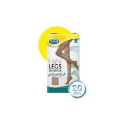 Scholl Medias Compresion 20 Den Light Legs Carne T-M