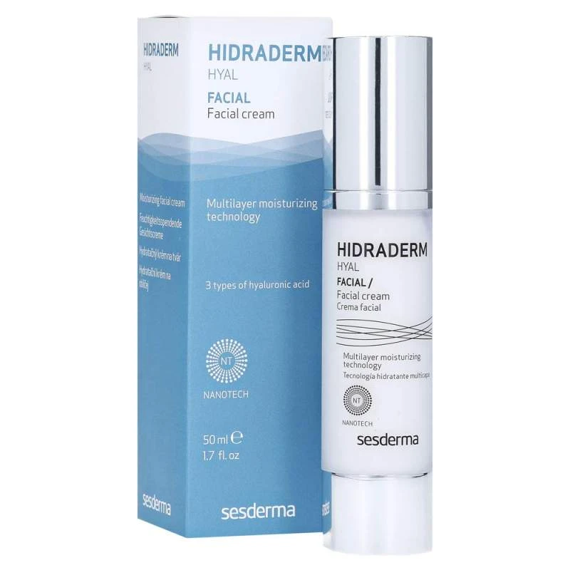 Sesderma Hidraderm Hyal Facial Crema Hidratante 50Ml 1 Sesderma Hidraderm Hyal Facial Crema Hidratante 50Ml
