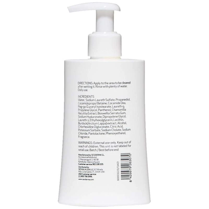 Sesderma Nanocare Intimate Higiene Intima 200Ml 2 Sesderma Nanocare Intimate Higiene Intima 200Ml - Imagen 2