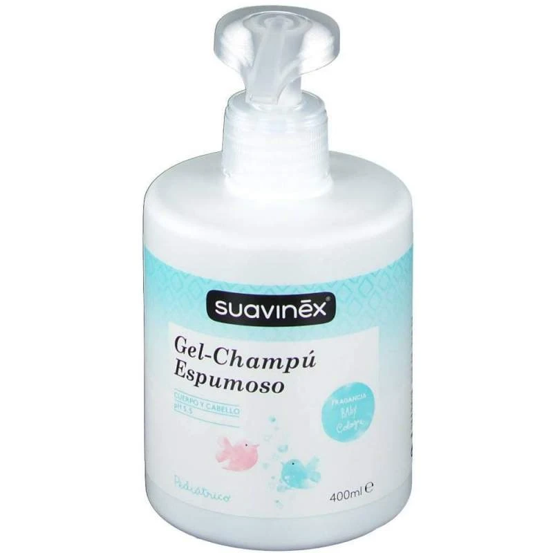 Suavinex Pediatric Gel Champu Espumoso 400Ml 2 Suavinex Pediatric Gel Champu Espumoso 400Ml - Imagen 2