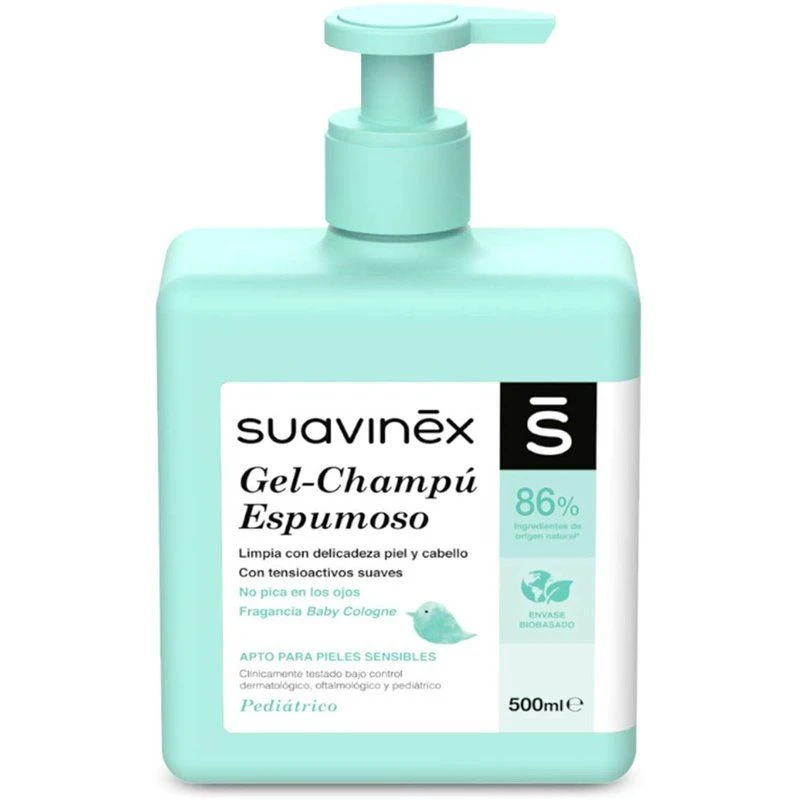 Suavinex Pediatric Gel Champu Espumoso 400Ml 4 Suavinex Pediatric Gel Champu Espumoso 400Ml - Imagen 4