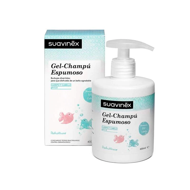 Suavinex Pediatric Gel Champu Espumoso 400Ml 1 Suavinex Pediatric Gel Champu Espumoso 400Ml
