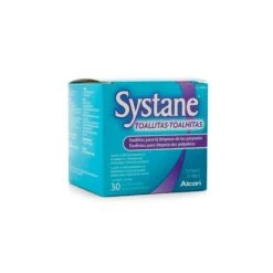 Systane Toallitas Humedas Esteriles Limpieza Parpebral 30 Toallitas