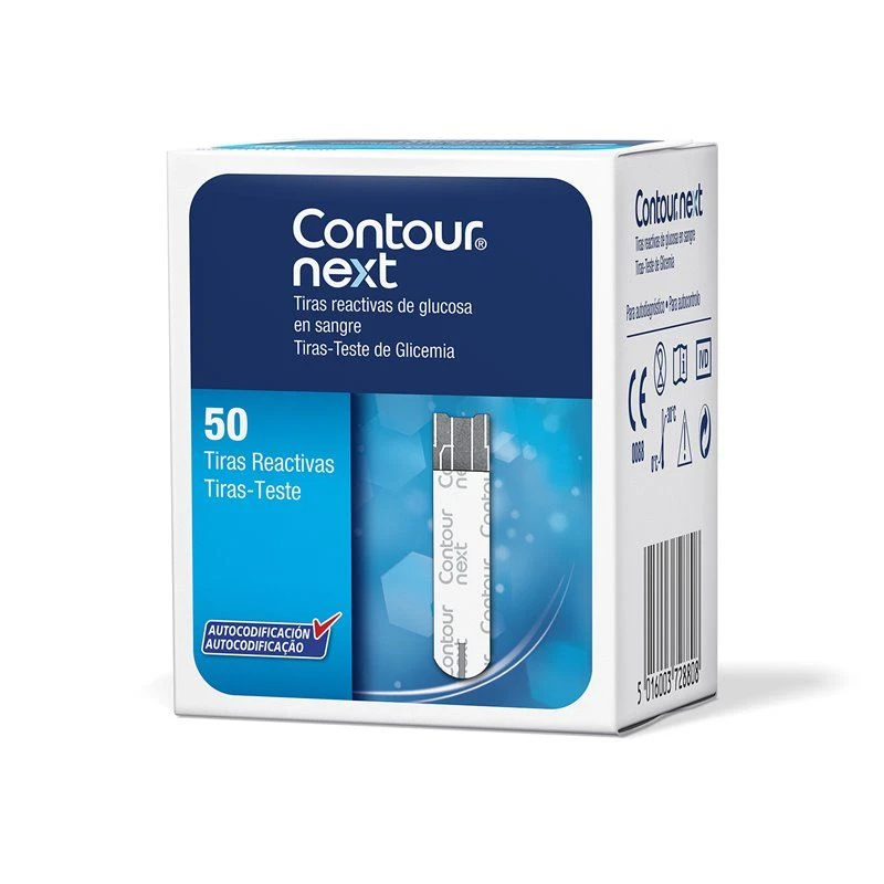 Tiras Reactivas Glucemia Contour Next 50 U 1 Tiras Reactivas Glucemia Contour Next 50 U
