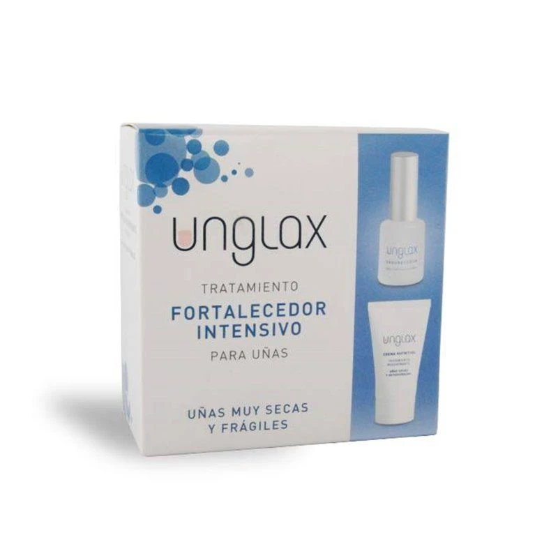 Unglax Tratamiento Fortalecedor Intensivo Uñas Crema 10Ml + Endurecedor 15Ml 1 Unglax Tratamiento Fortalecedor Intensivo Uñas Crema 10Ml + Endurecedor 15Ml