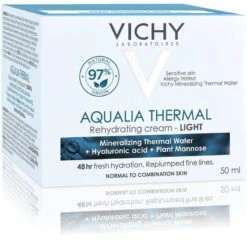 Vichy Aqualia Thermal Ligera Hidratacion 24H Tarro 50ml