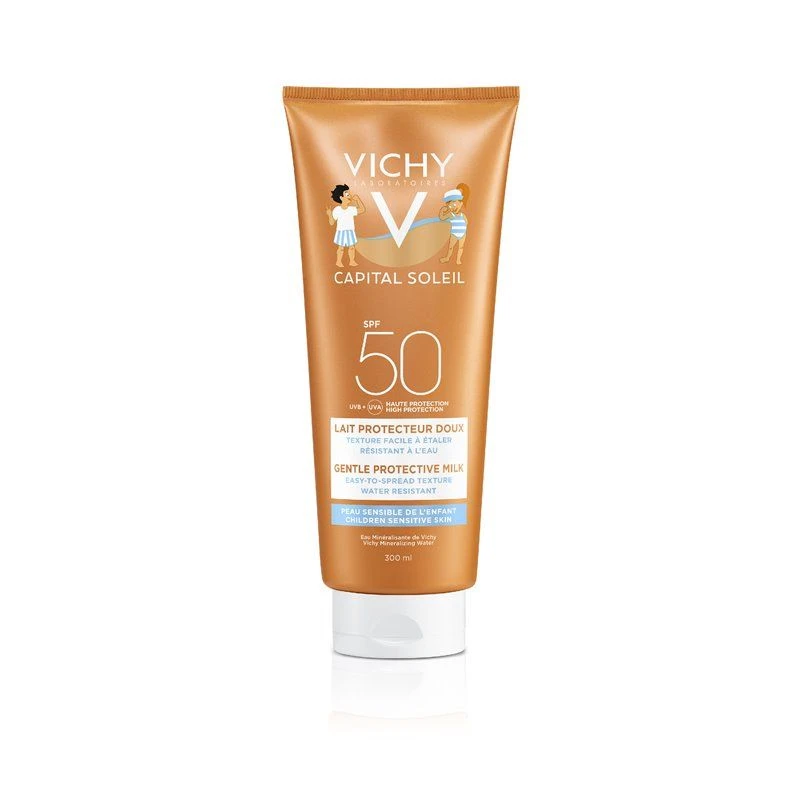 Vichy Capital Soleil Leche Niños SPF50 300ml 1 Vichy Capital Soleil Leche Niños SPF50 300ml