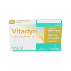 Teva Vitadyn 30 Capsulas Blandas