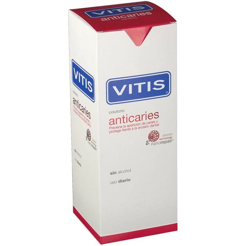 Vitis Anticaries Colutorio Bucal 500Ml 2 Vitis Anticaries Colutorio Bucal 500Ml - Imagen 2