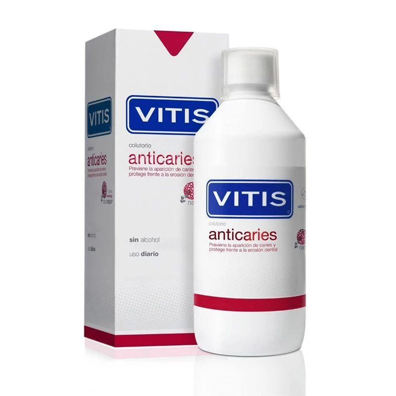 Vitis Anticaries Colutorio Bucal 500Ml 1 Vitis Anticaries Colutorio Bucal 500Ml
