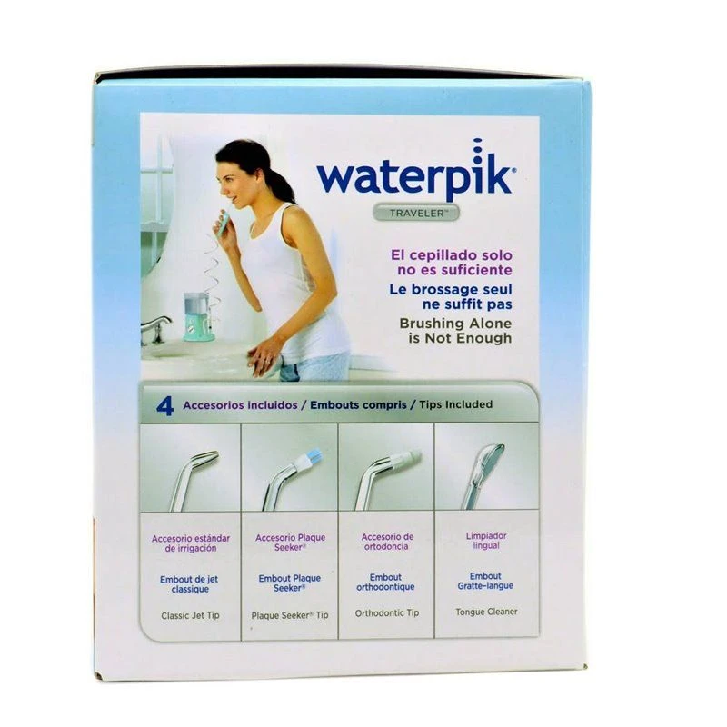 Waterpik WP-300 Traveller Irrigador Bucal Electrico 4 Waterpik WP-300 Traveller Irrigador Bucal Electrico - Imagen 4
